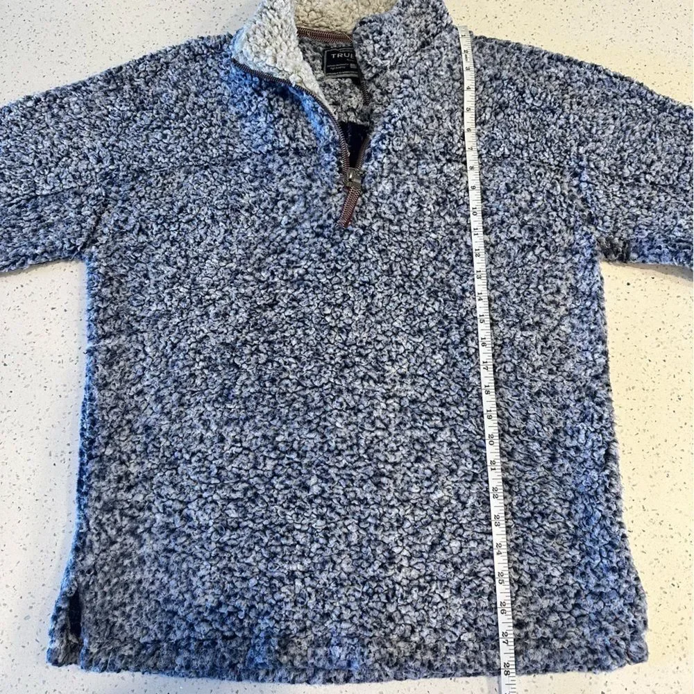 True Grit 1/4 zip pullover size small